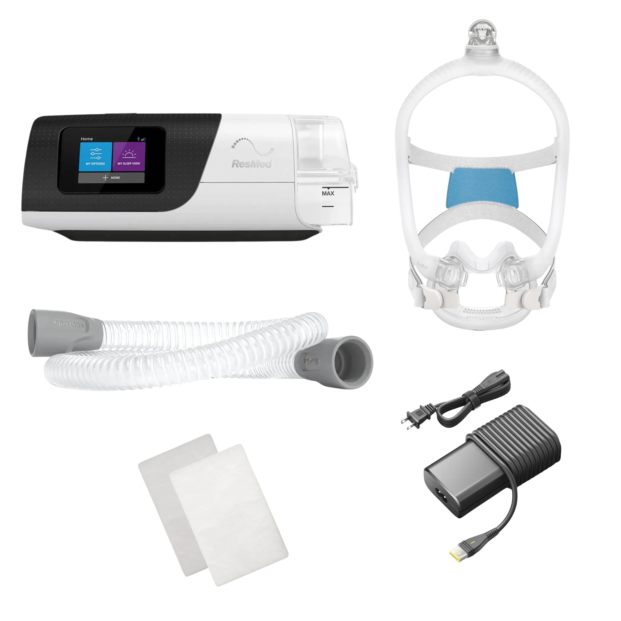 AirSense 11 Autoset Bundle with AirFit F30i Full Face Mask & Filters
