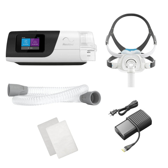 AirSense 11 Autoset Bundle with AirFit F40 Full Face Mask & Filters