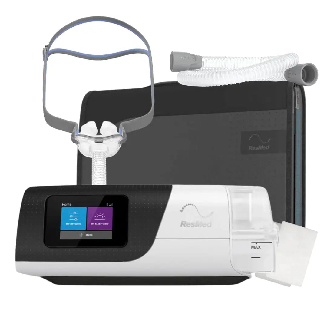 AirSense 11 Autoset Bundle with AirFit P10 Nasal Pillow Mask & Filters