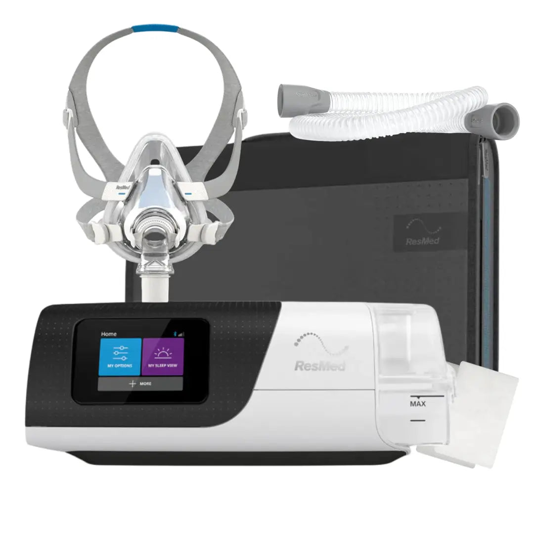 AirSense 11 Autoset Bundle with AirTouch F20 Full Face Mask & Filters