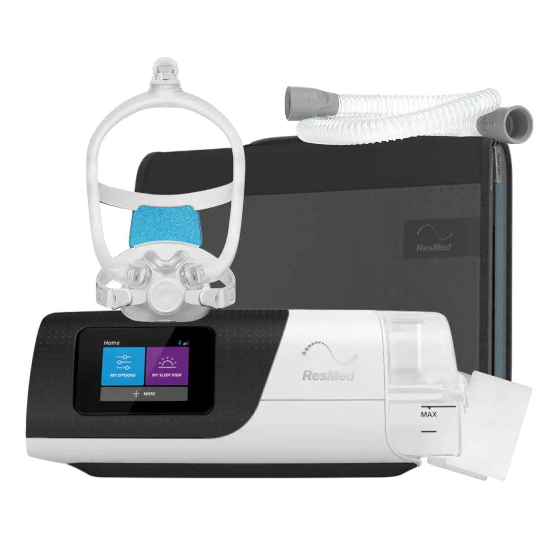 resmed AirSense 11 CPAP Bundle with AirTouch F30i Full Face Mask & Filters for sleep apnea