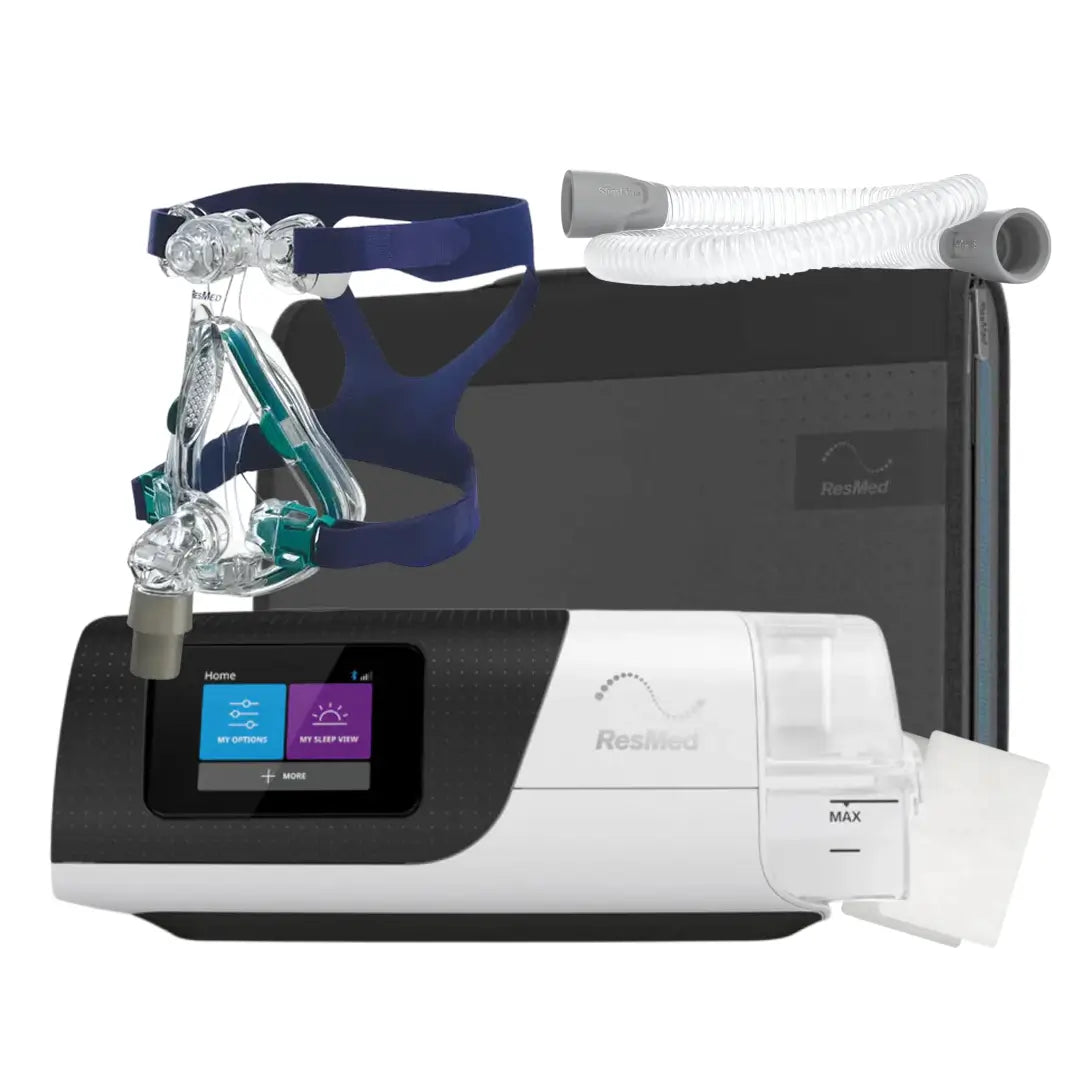 AirSense 11 Autoset Bundle with Mirage Quattro Full Face Mask & Filters
