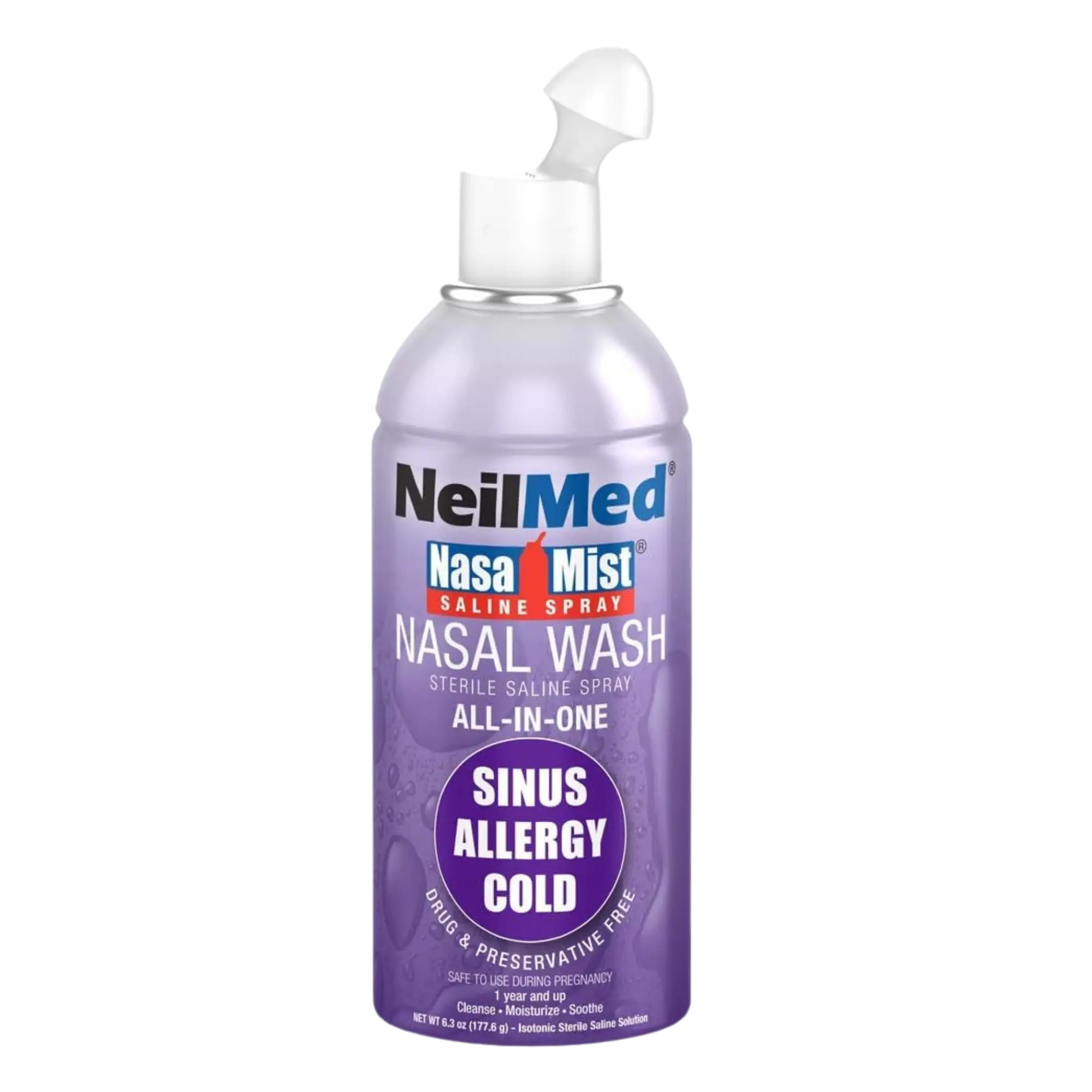 All in One Saline Nasal Spray by NeilMed NasaMist