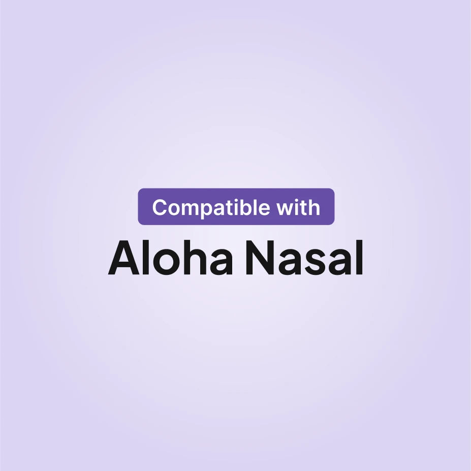 Drive DeVilbiss Aloha nasal pillows CPAP mask compatibility infographic for cushion replacement