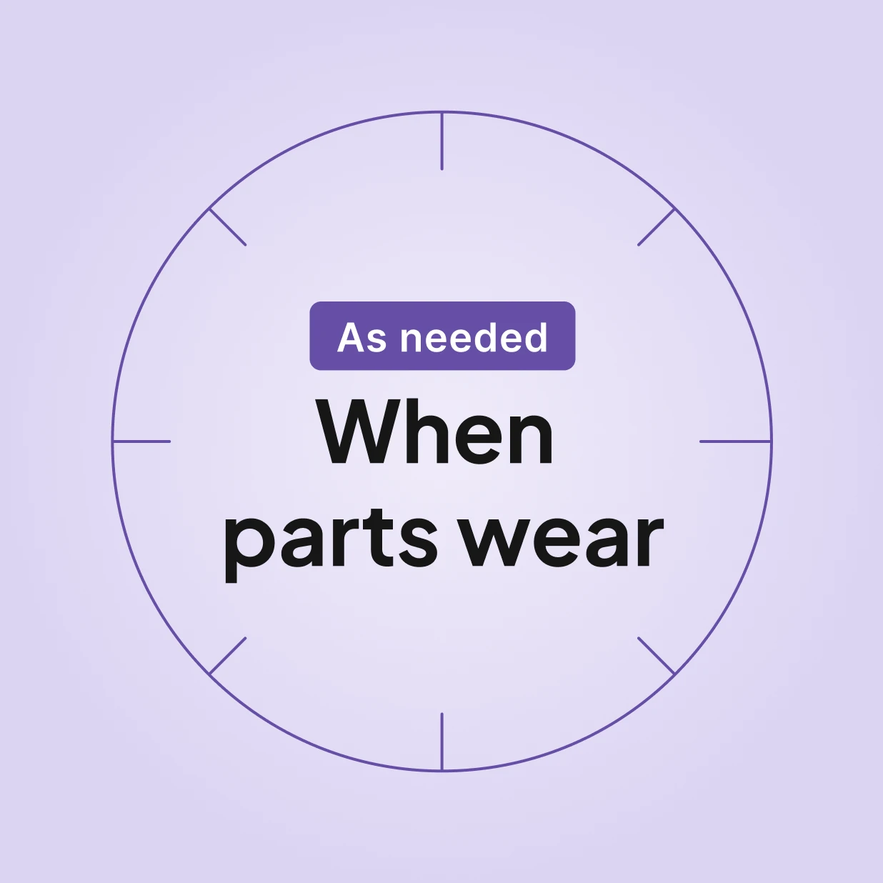 Replacement dial for Breas Q Tube Replacement Kit: replace as needed when parts wear.