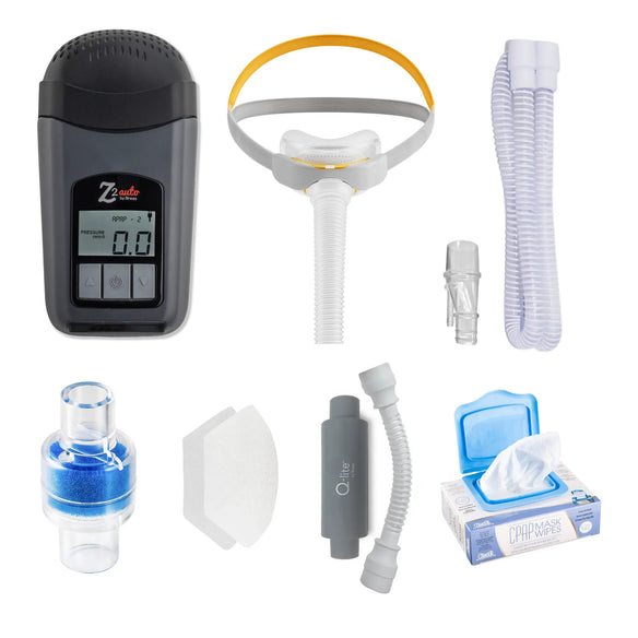 Breas Z2 CPAP Machine & Solo Nasal Mask Bundle