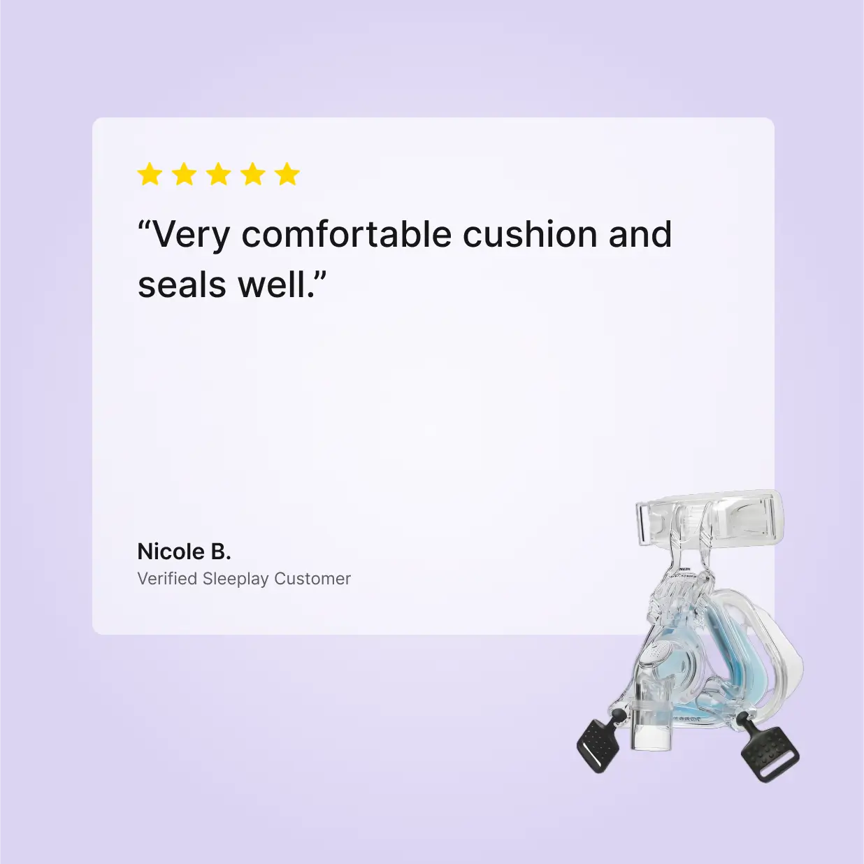 ComfortGel Blue Nasal CPAP Mask review
