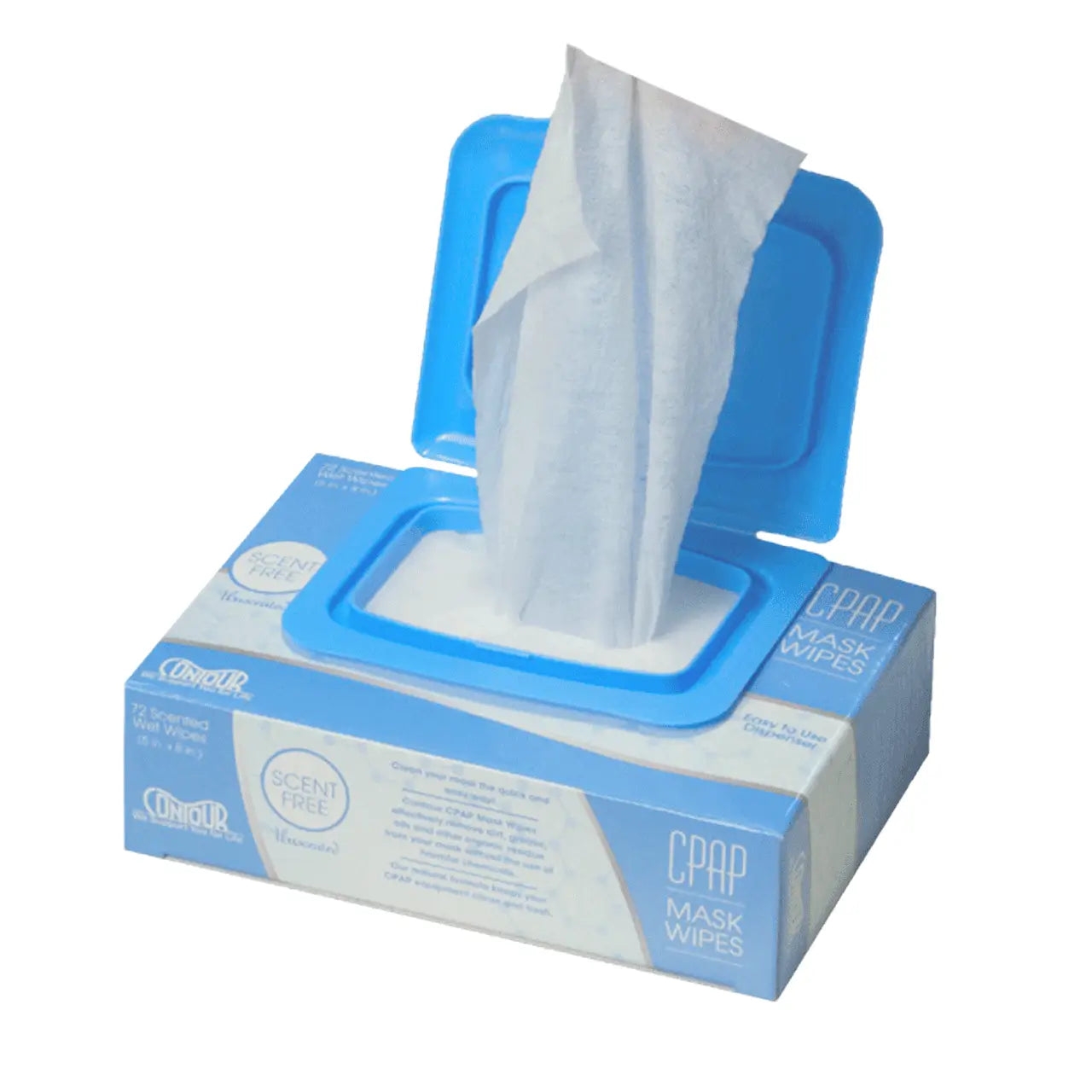 Font view of Contour CPAP Mask Wipes