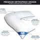 L Shaped Body Pillow Contour orthopedic design