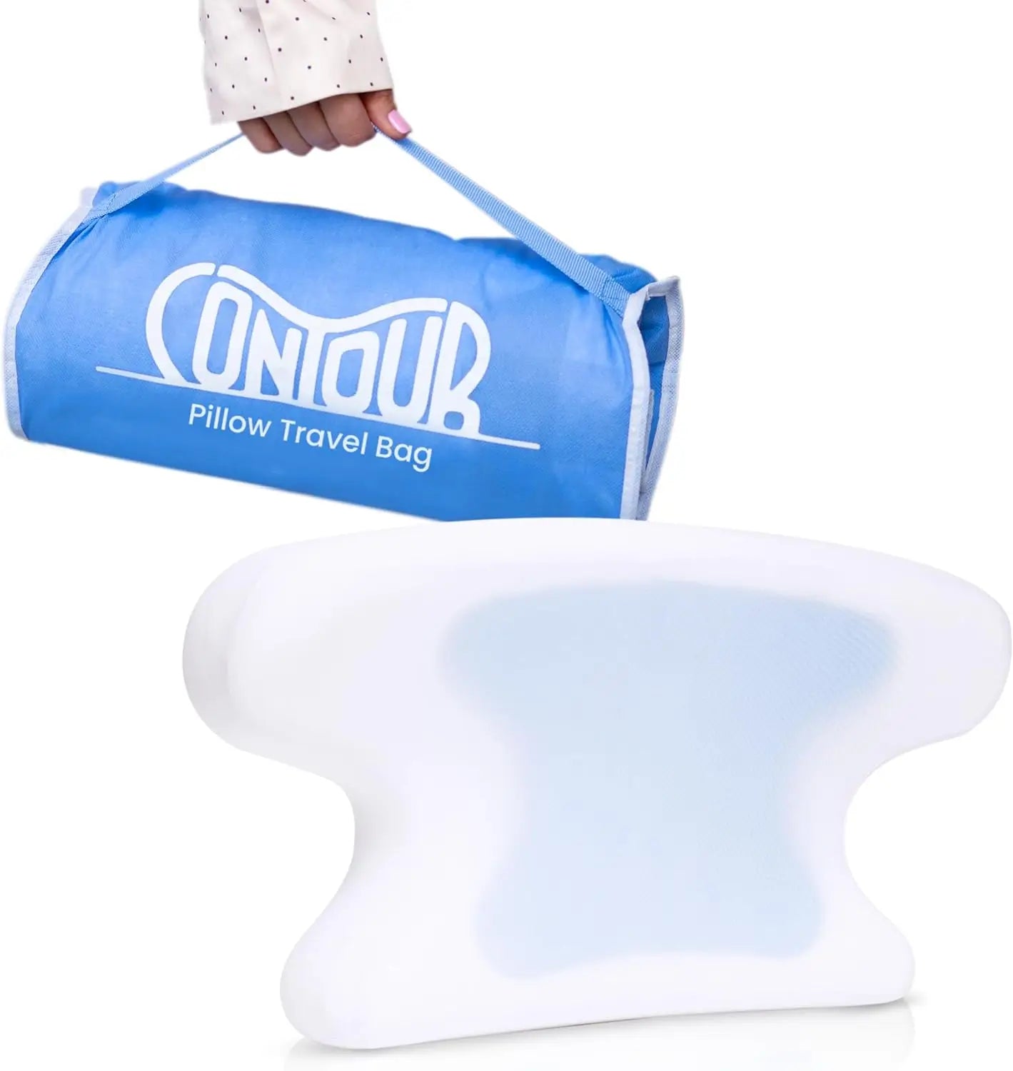 CoolPAP Pillow Contour Pillow for CPAP and bag