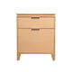 CPAP Nightstand for cpap machine maple color front view