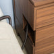 CPAP Nightstand for cpap machine walnut color with tubing compartment