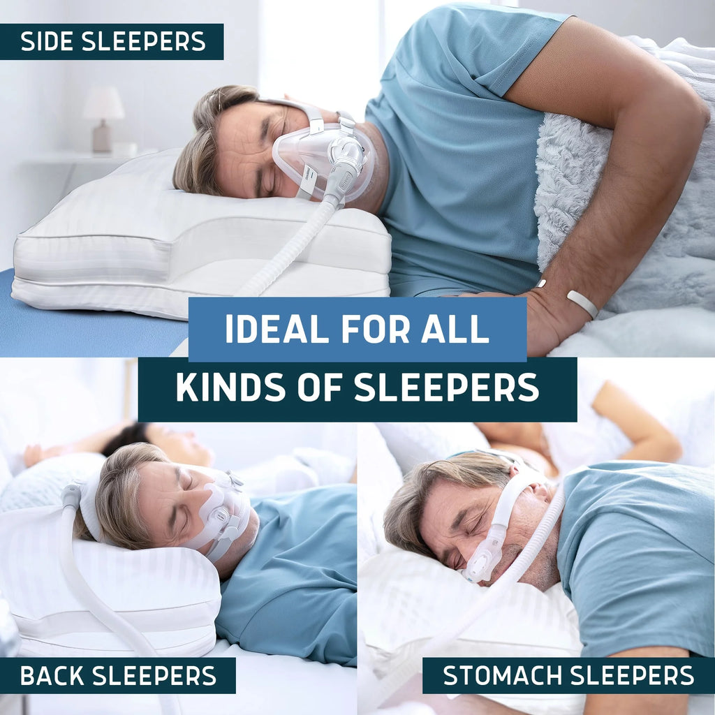 Down Alternative Parkin CPAP Pillow by Lunderg, view 17