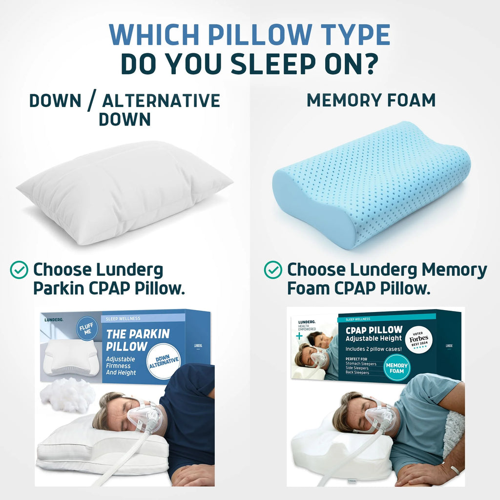 Down Alternative Parkin CPAP Pillow by Lunderg, view 3