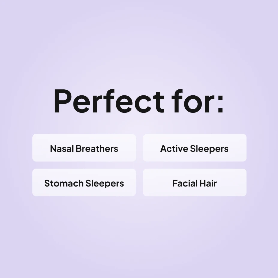 DreamWear Nasal CPAP Mask is ideal for nasal breathers, active sleepers, stomach sleepers, and people with facial hair
