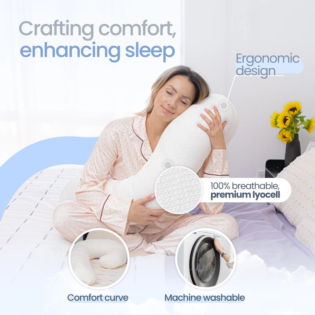 ergonomic Swan Body Support Pillow