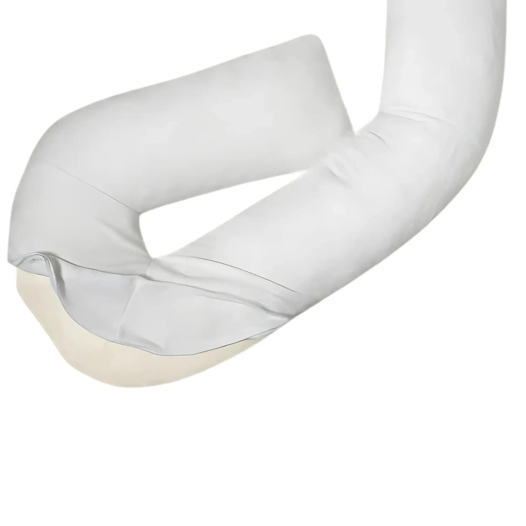 Extra Case for MedCline Full Body Pillow - Pure White with pillow