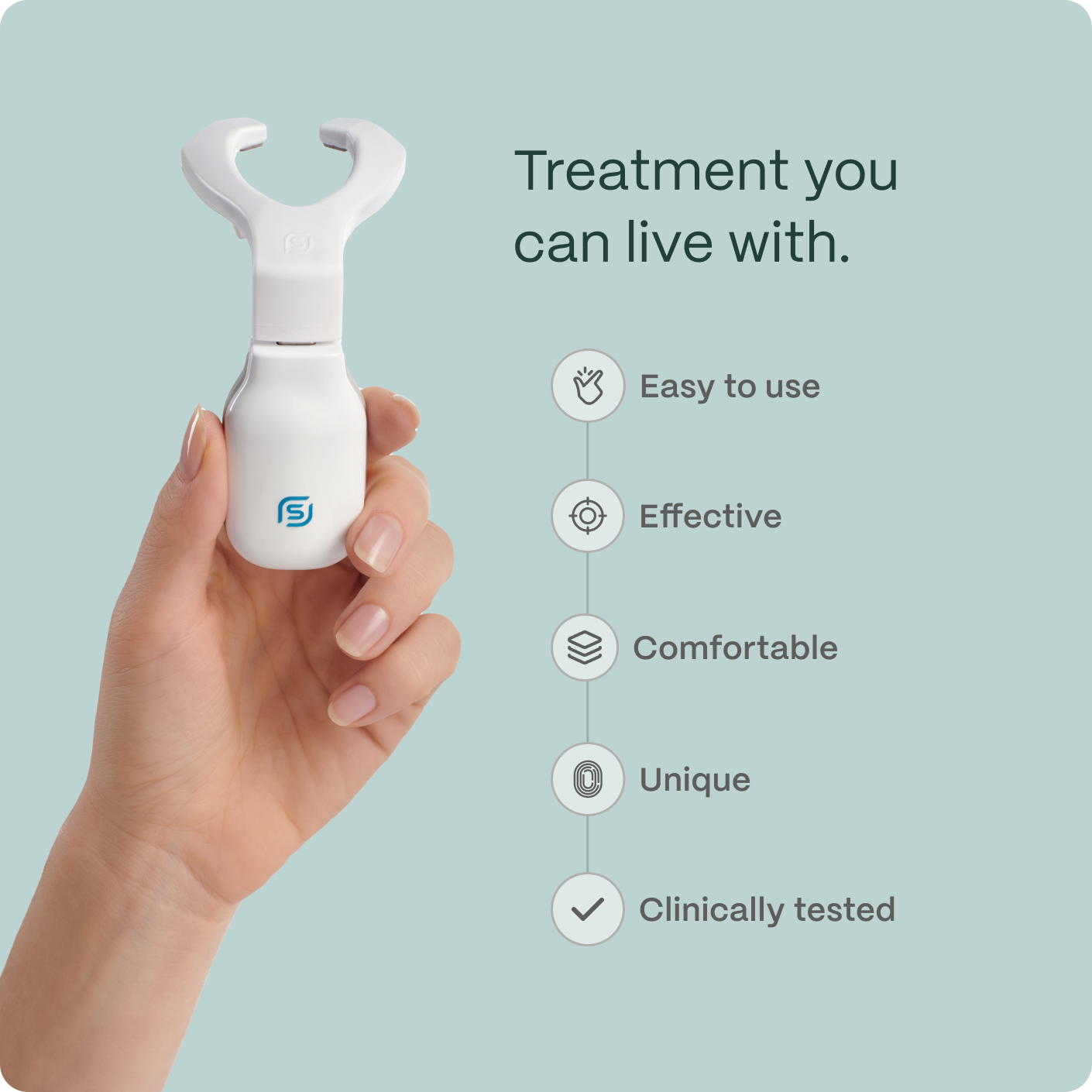 eXciteOSA Daytime Sleep Apnea & Snoring Therapy Device