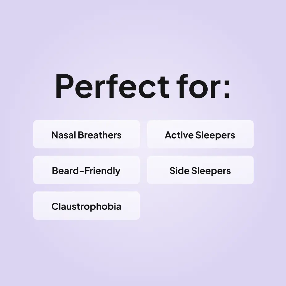 F&P Nova Micro Nasal Pillows CPAP Mask fit for nasal breathers, active sleepers, bead friendly, side sleepers and claustrophobia