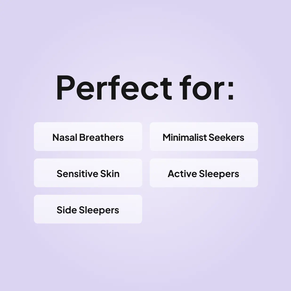 F&P Nova Nasal CPAP & BiPAP Mask for nasal breather, sensitive skin, active and side sleepers