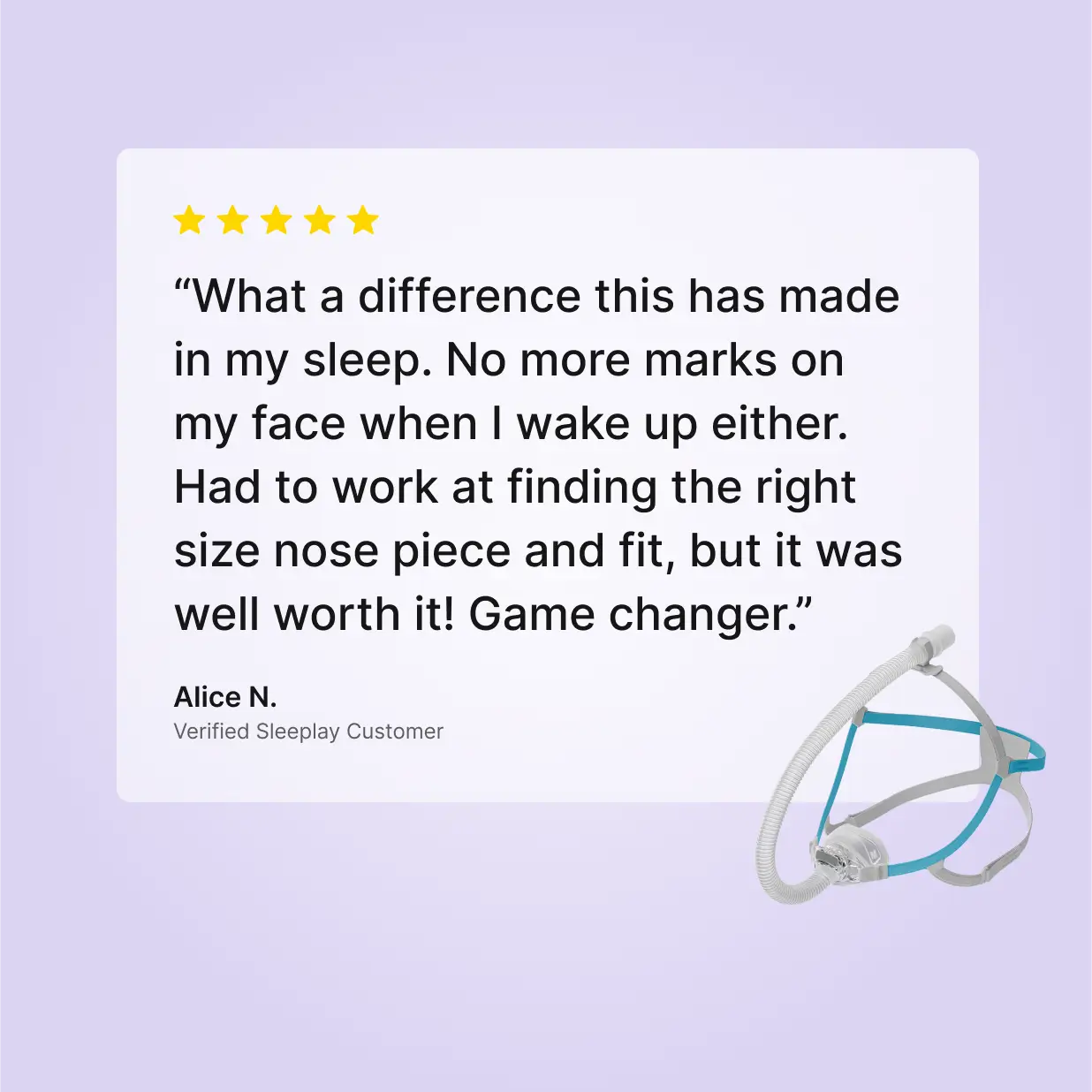 F&P Nova Nasal CPAP & BiPAP Mask review