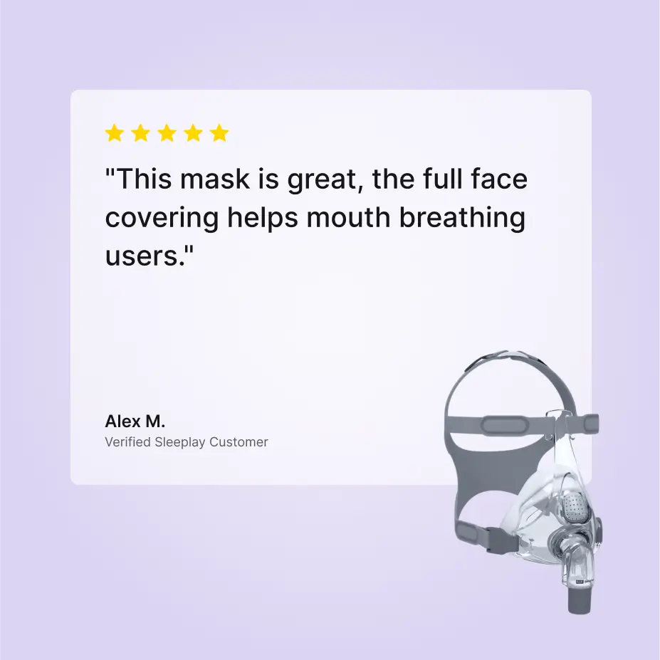 F&P Simplus Full Face CPAP Mask