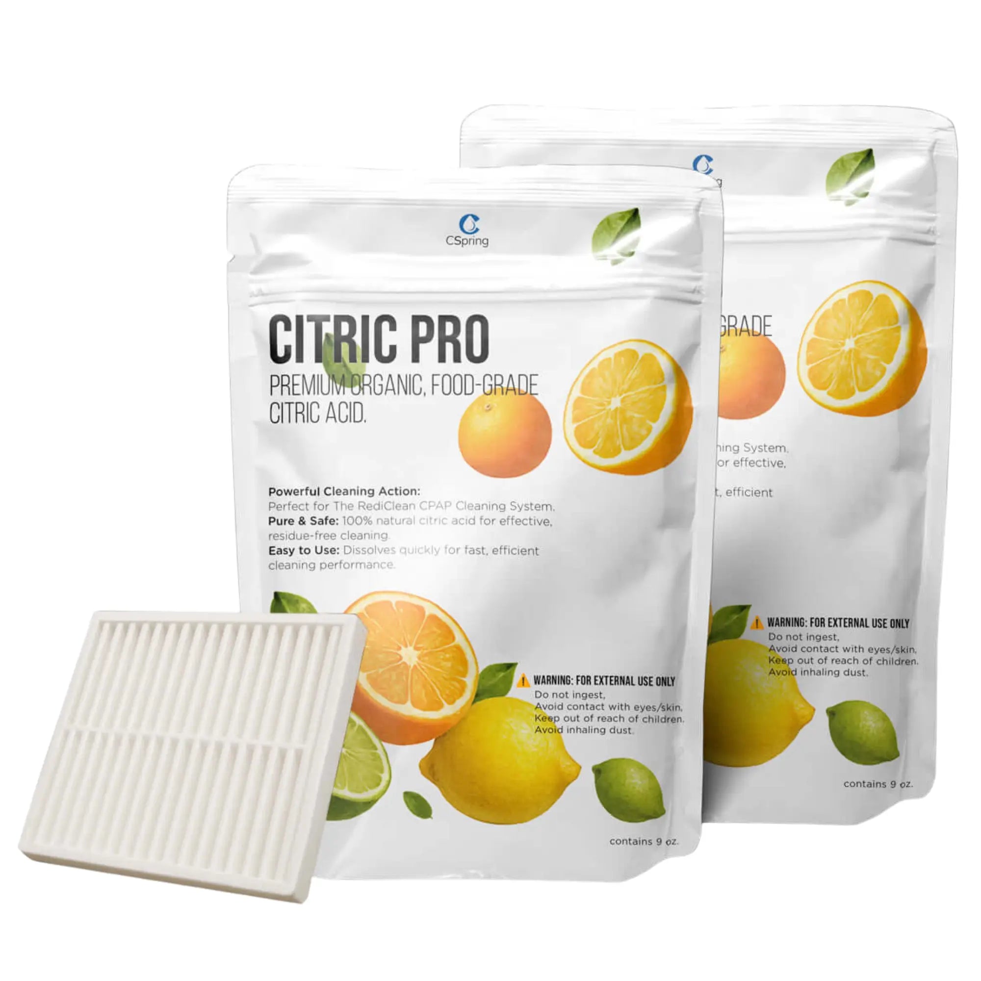 Filter Bundle for RediClean with HEPA Filter & Citric Pro Cleaner