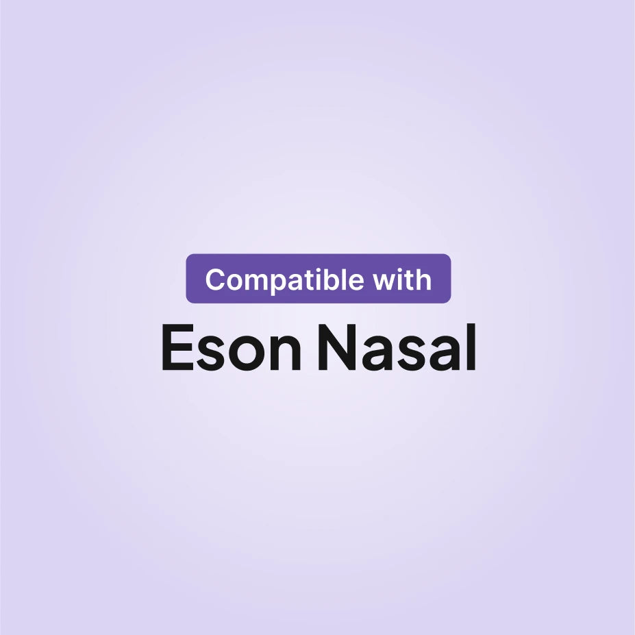 Fisher and Paykel Eson Nasal CPAP cushion replacement compatibility infographic showing the original Eson Nasal mask.