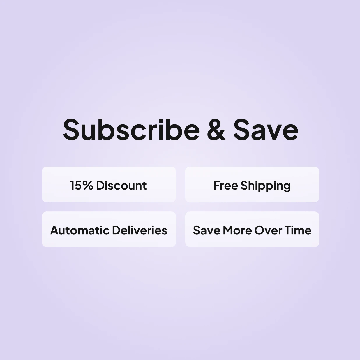 Fisher and Paykel ICON ThermoSmart Breathing Tube subscribe and save infographic showing 15% discount, free shipping, and automatic deliveries.
