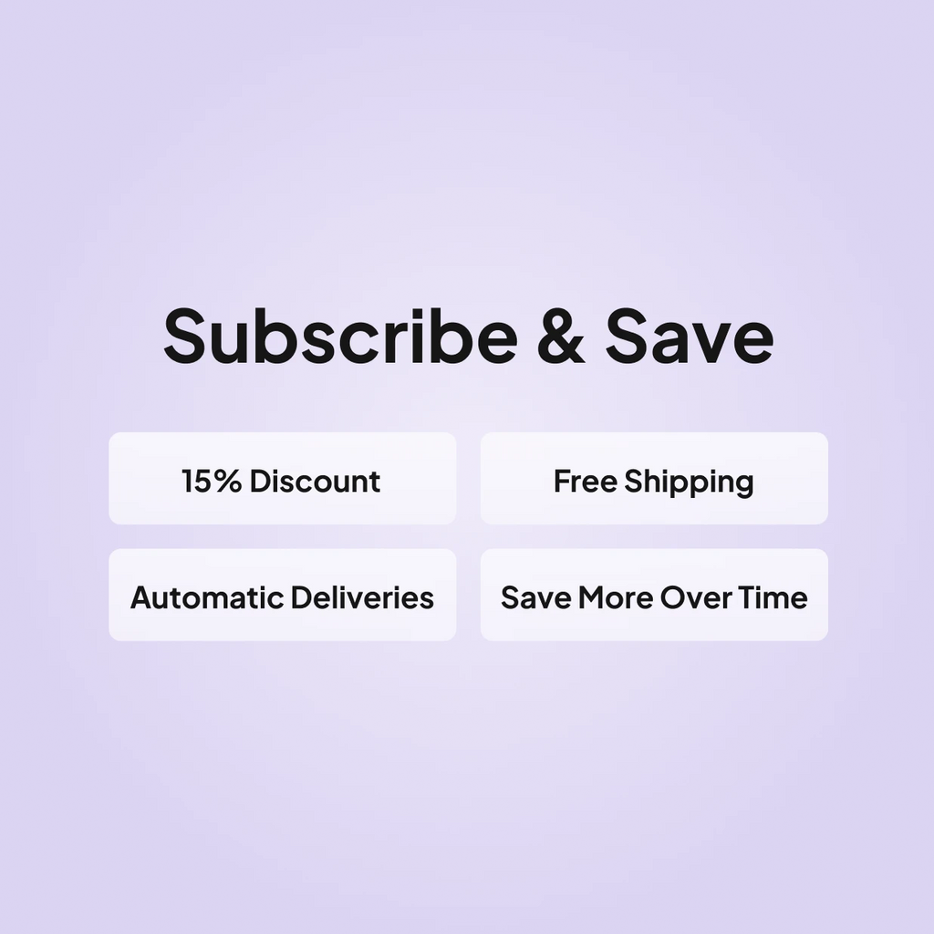 Fisher and Paykel SleepStyle Breathing Tube with Elbow subscribe and save infographic showing 15% discount, free shipping, and automatic deliveries.