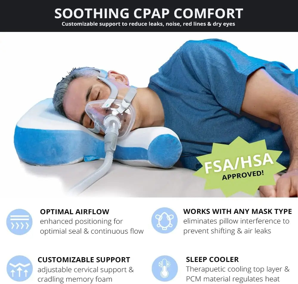 CPAP Cool FLex Pillow Contour