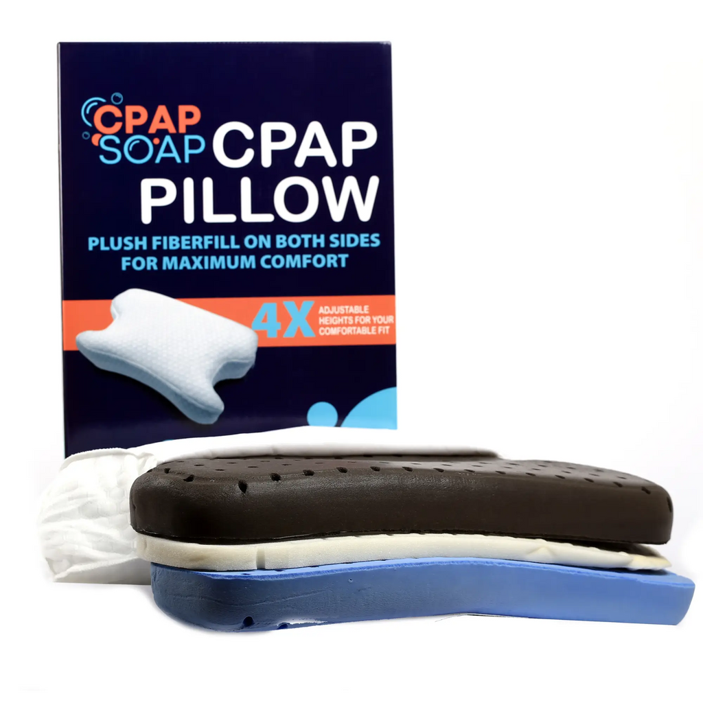 CPAP Pillow for Sleep Apnea Therapy with 3 layers