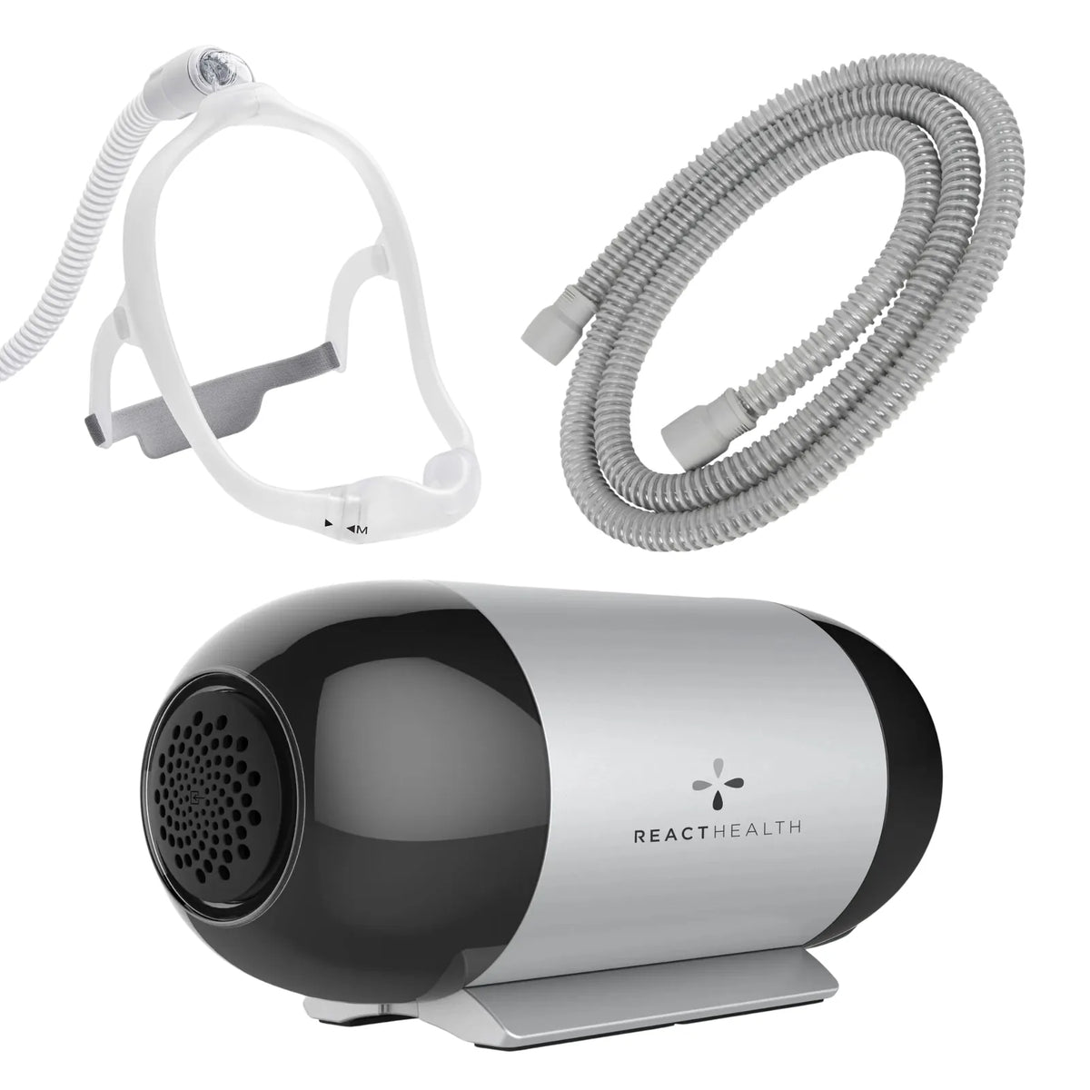 React Health Luna TravelPAP travel CPAP machine bundled with the DreamWear Nasal mask