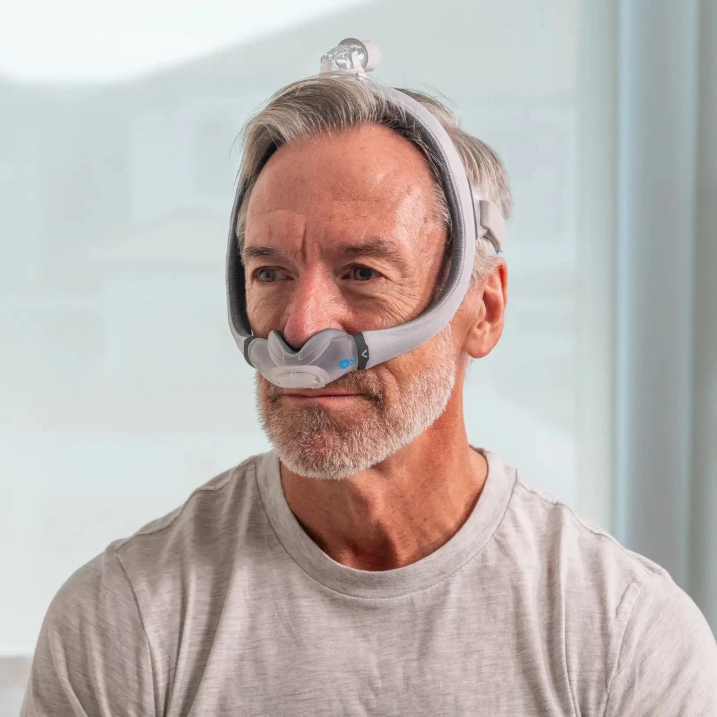 ResMed AirTouch N30i Nasal CPAP Mask side view sleeplay copyright