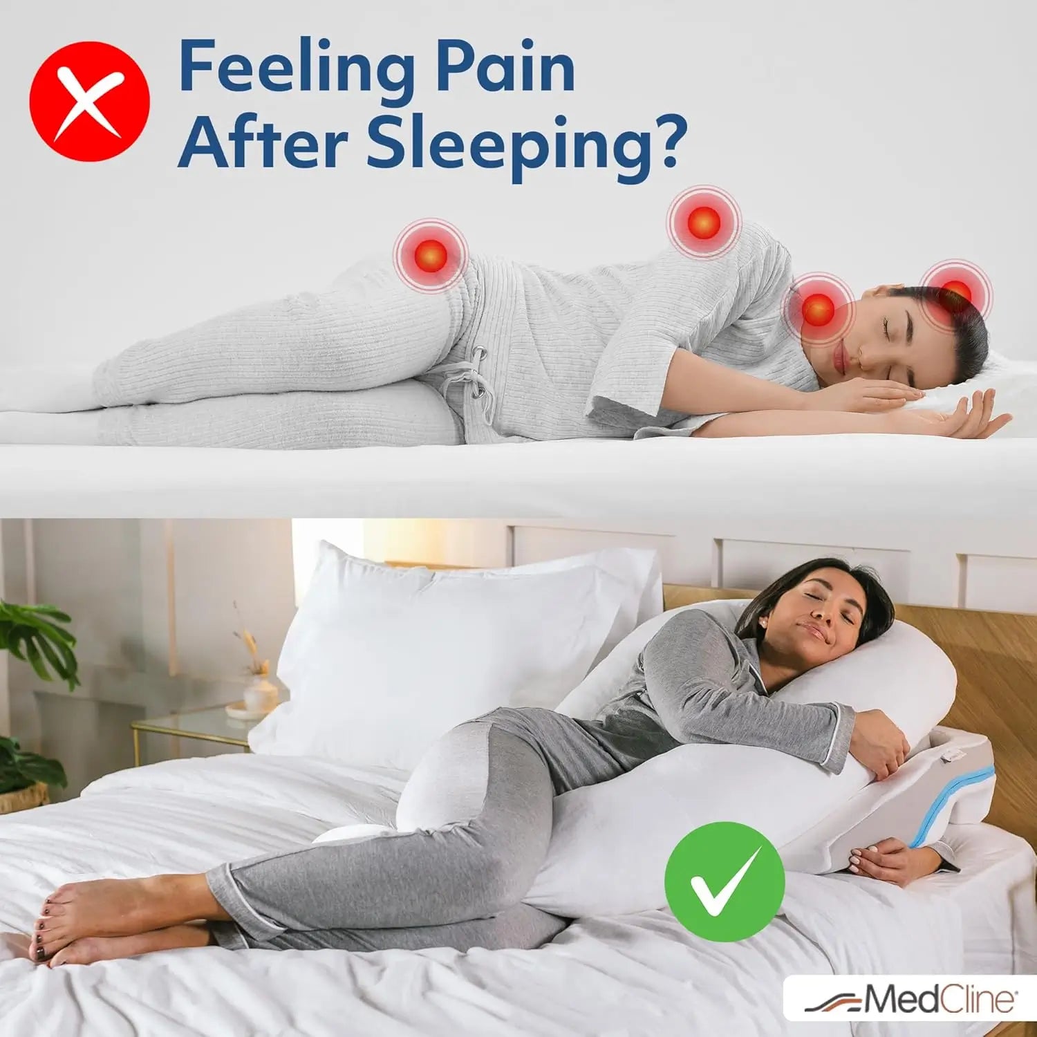 MedCline Pillow for Shoulder Pain Relief