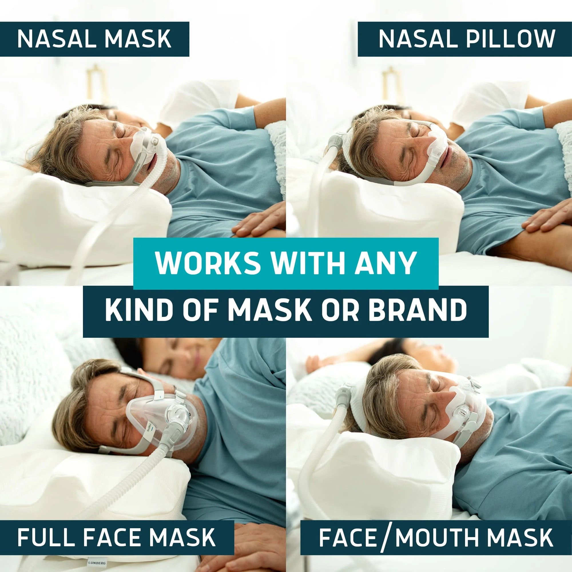 Memory Foam CPAP Pillow by Lunderg, view 3