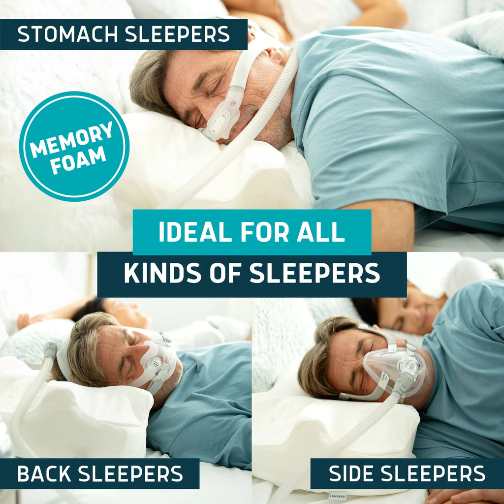 Memory Foam CPAP Pillow by Lunderg, view 5