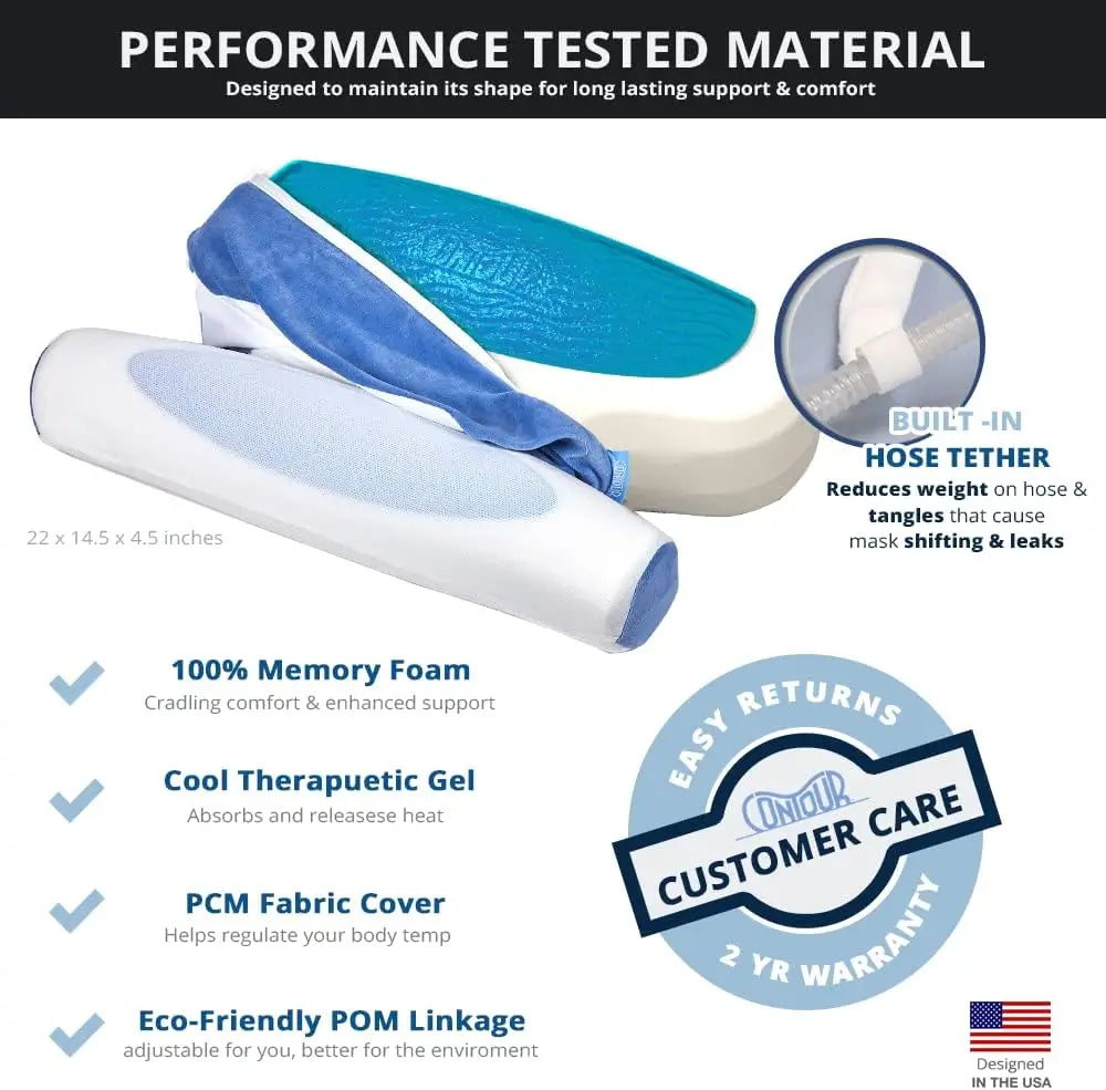 CPAP Cool FLex Pillow Contour