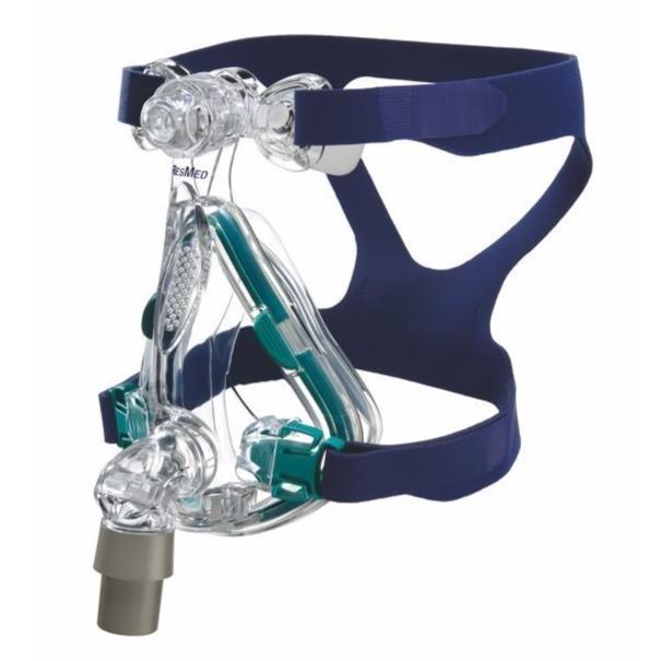 mirage quatro full face cpap mask side view