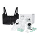 Motif Duo Breast Pump packaged for travel, emphasizing its portability and ease of use for mothers on the move."