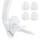 myTAP PAP CPAP mask fit pack on white background with four replacement nasal pillow cushions in assorted sizes