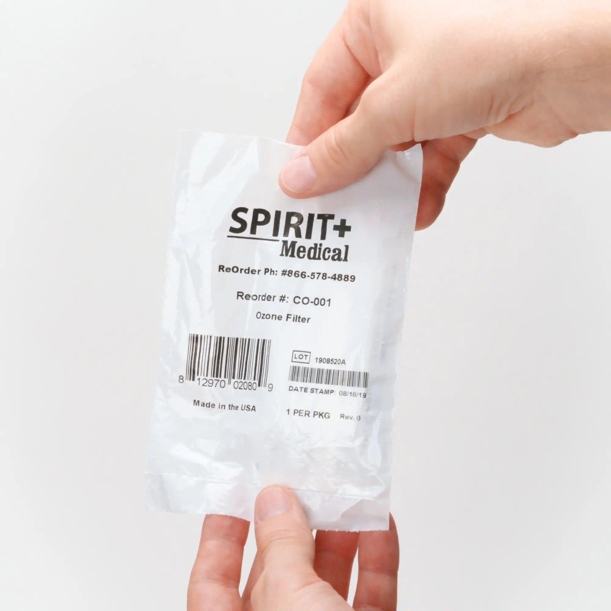 Replacement filter for the Nuwave Portable Sanitizer Cleaner Machine