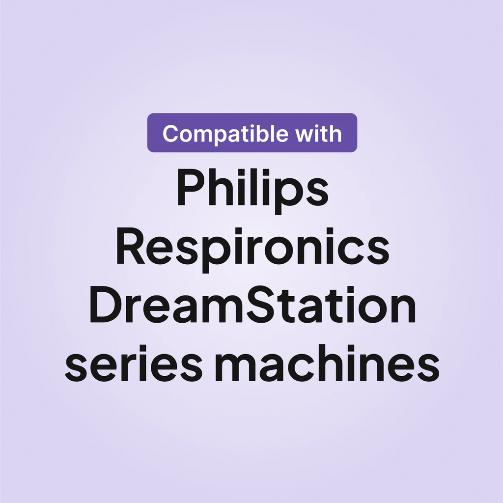 Philips Respironics DreamStation Heated Humidifier compatible with Philips Respironics DreamStation series machines.