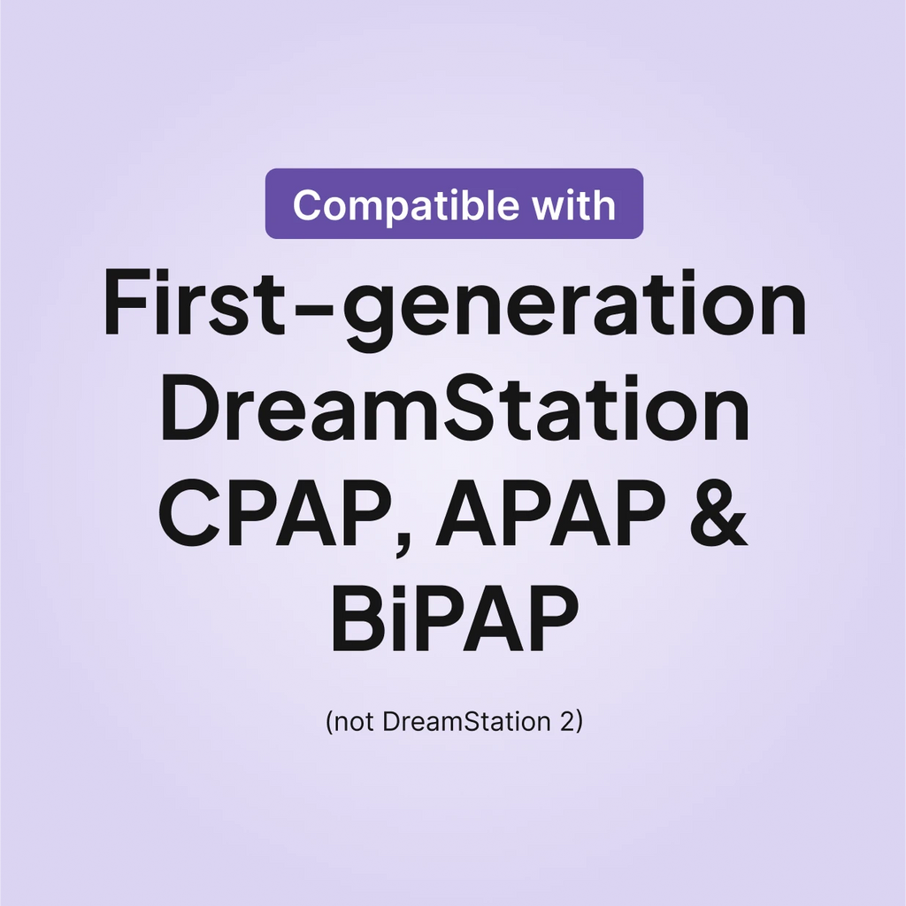 DreamStation Supplies Bundle compatible with first-generation DreamStation CPAP, APAP, and BiPAP machines. Not compatible with DreamStation 2.
