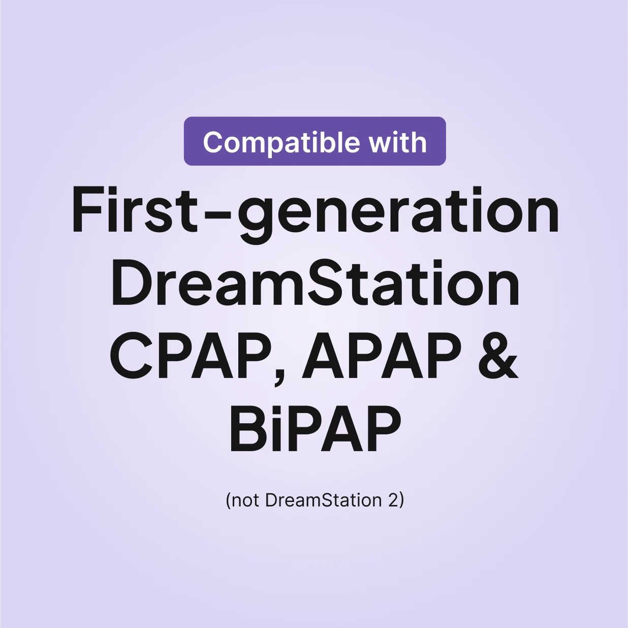 DreamStation Supplies Bundle compatible with first-generation DreamStation CPAP, APAP, and BiPAP machines. Not compatible with DreamStation 2.