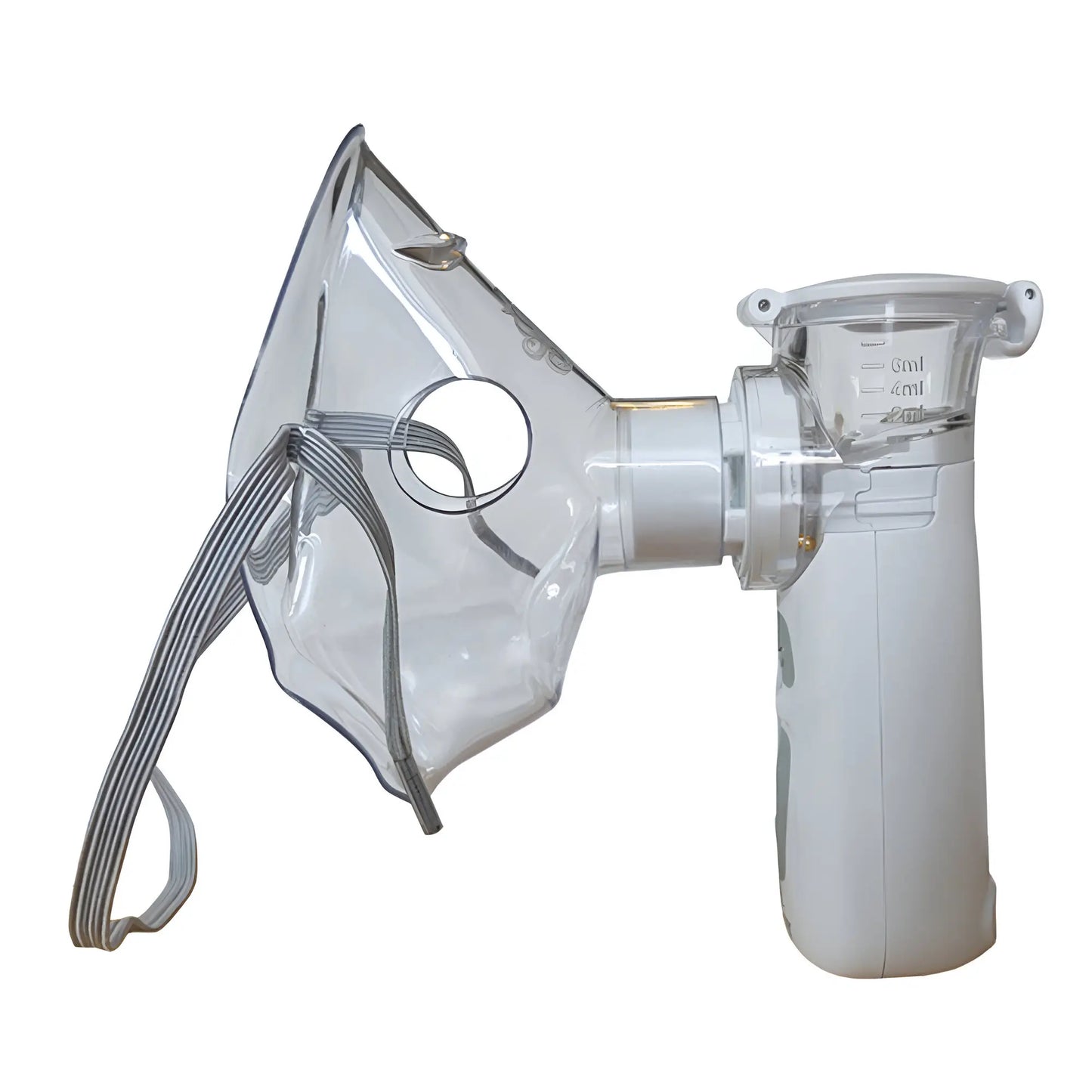 Portable Nebulizer Machine with mask side view