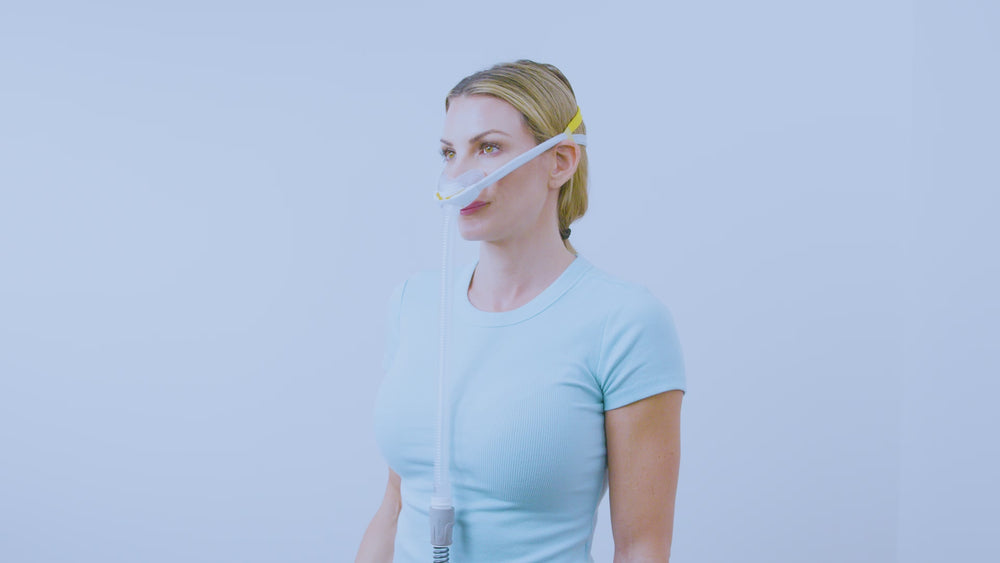 Secure Nasal Cradle Seal with AutoLock Technology