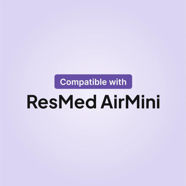Purdoux AirMini filters compatible with the ResMed AirMini travel CPAP machine.
