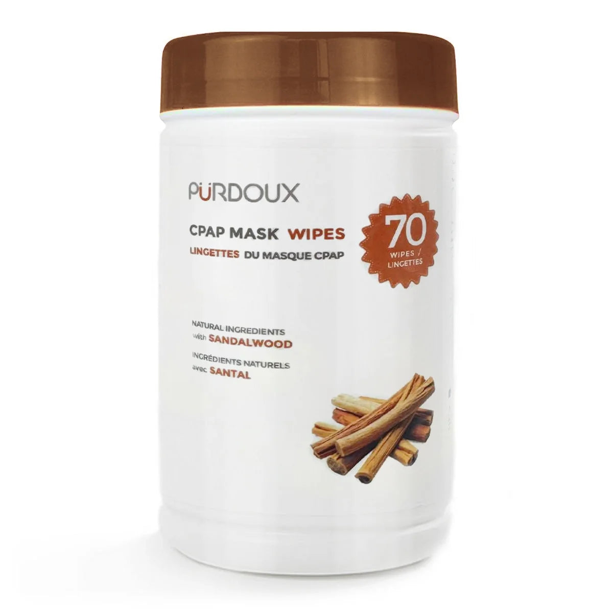 Purdoux Sandalwood Wipes