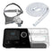React Health G3 X Auto-CPAP machine with F&P Eson nasal mask, gray headgear side view, and heated tube